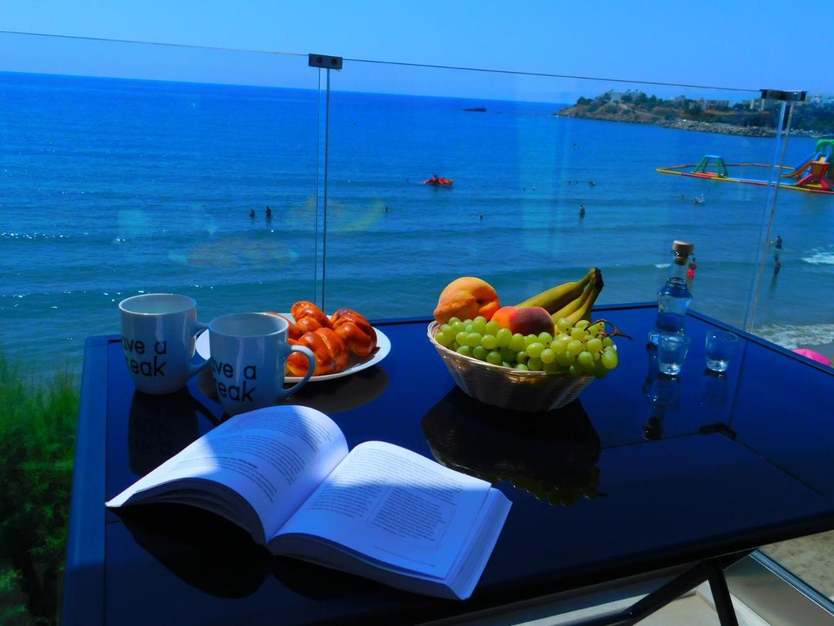 Aktis Makrigialos Luxury Apts Makrýgialos Eksteriør billede